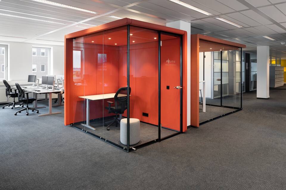 Ahrend government project interior view of Police department in nieuwegein SP15