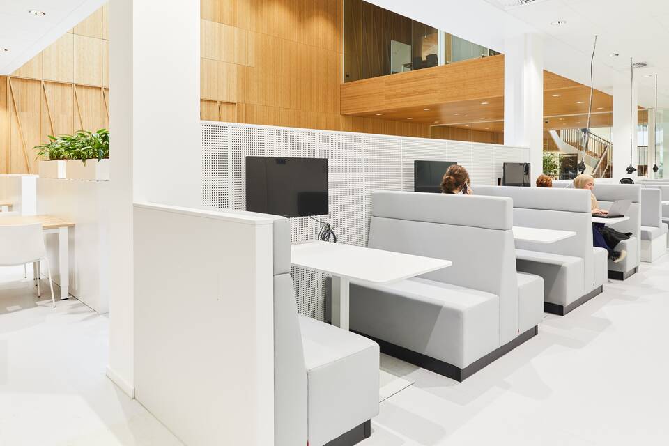 Gispen education project interior view of Fontys in Eindhoven DZK1886