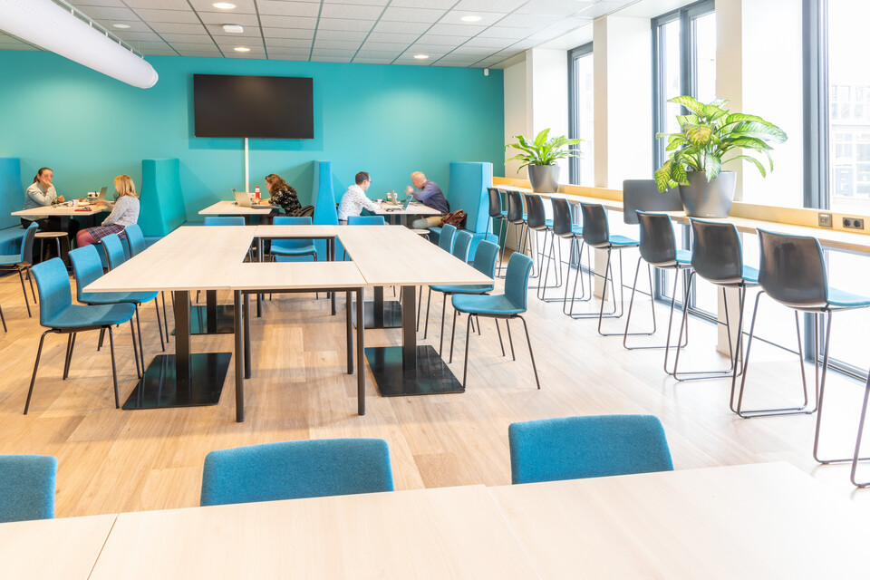 gispen education project interior view of Christian Lyceum Veenendaal in Veenendaal 00A0996