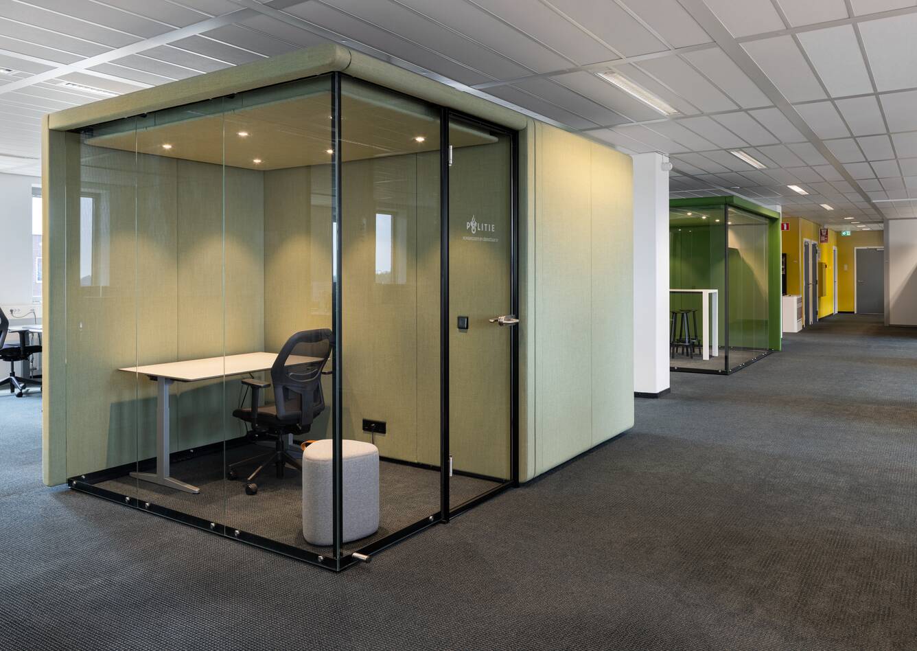 Ahrend government project interior view of Police department in nieuwegein SP11