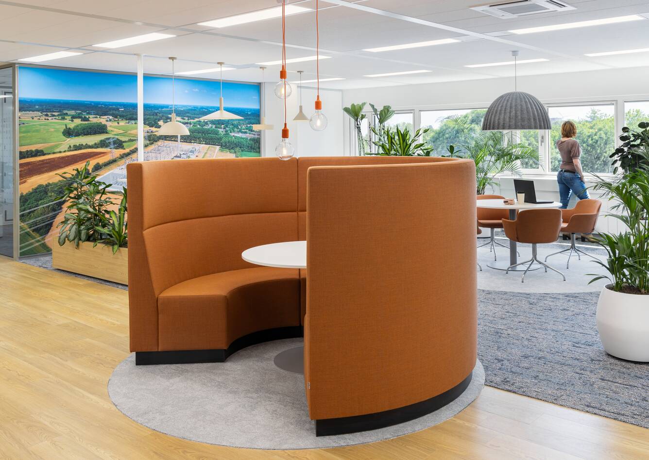 Ahrend office project interior view of Tennet in Arnhem SP07