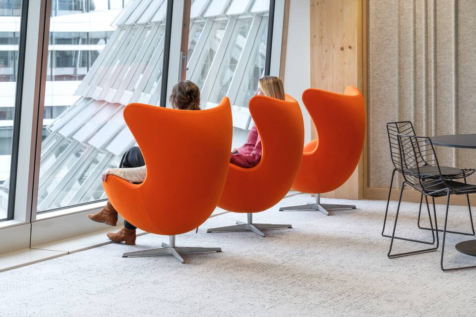Royal Ahrend office project interior view of Arcadis in Amsterdam SP17