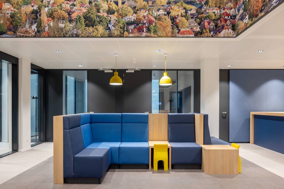 Gispen government project interior view of fedral Police in Hilversum LVDW8454