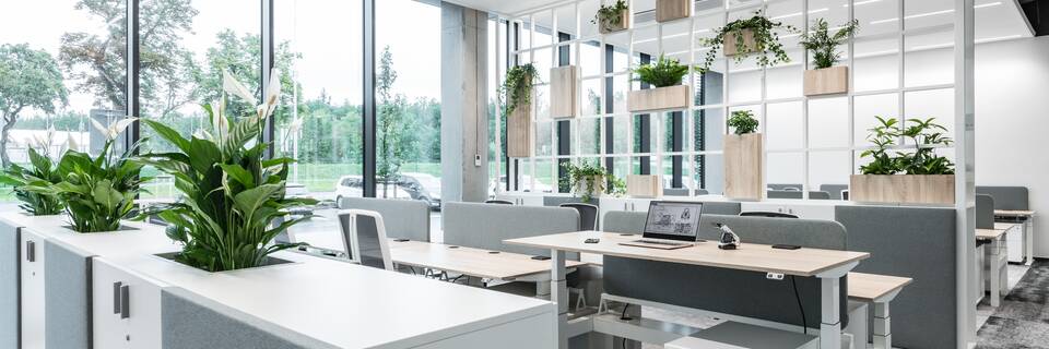 Royal Ahrend office project interior view of Doosan Bobcat in Dobříš 4998