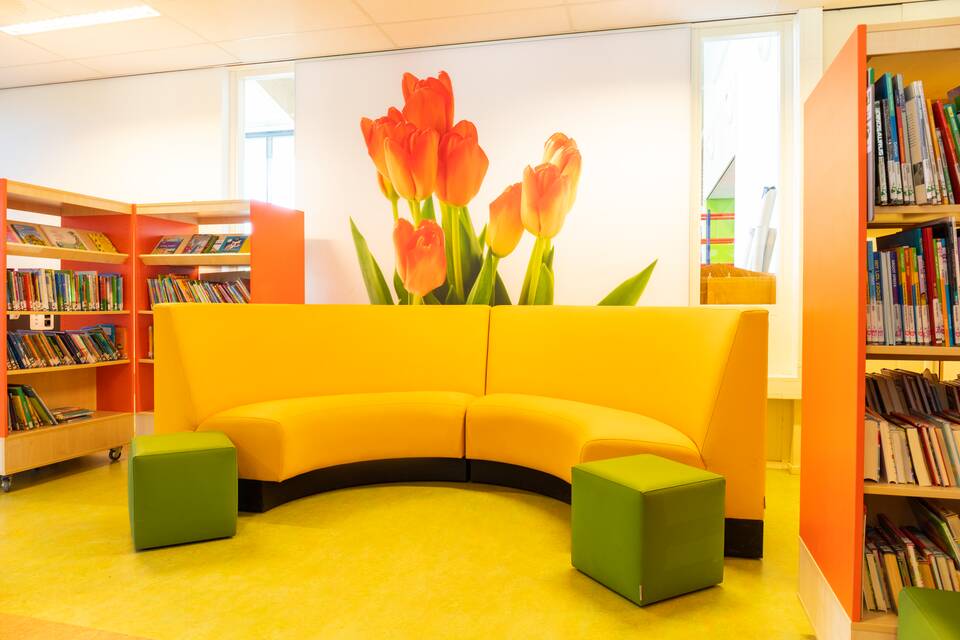 Gispen education project interior view of primary school De Woordhof in Hummelo CB2A4401