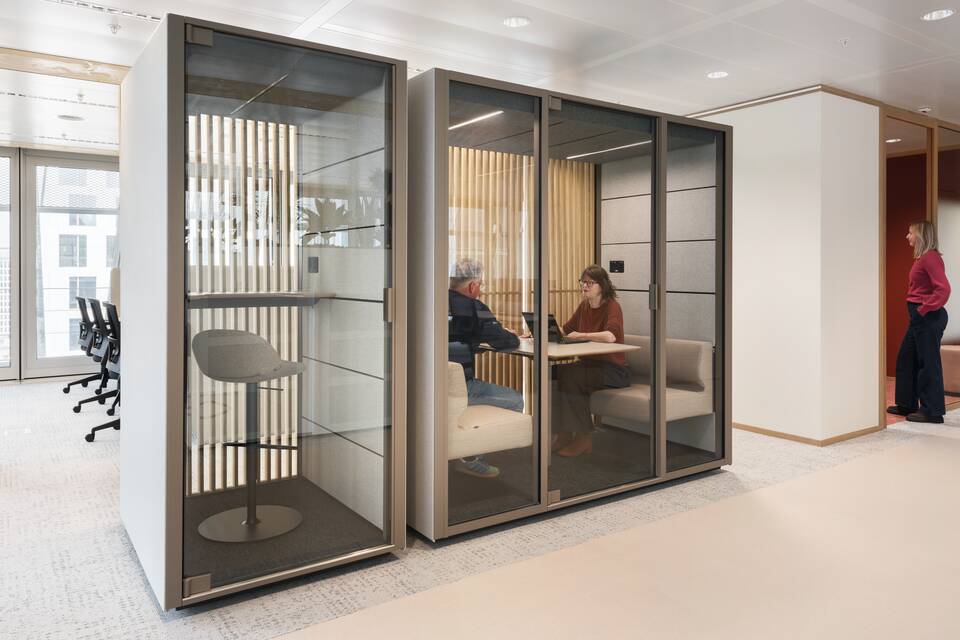 Royal Ahrend office project interior view of Arcadis in Amsterdam SP02