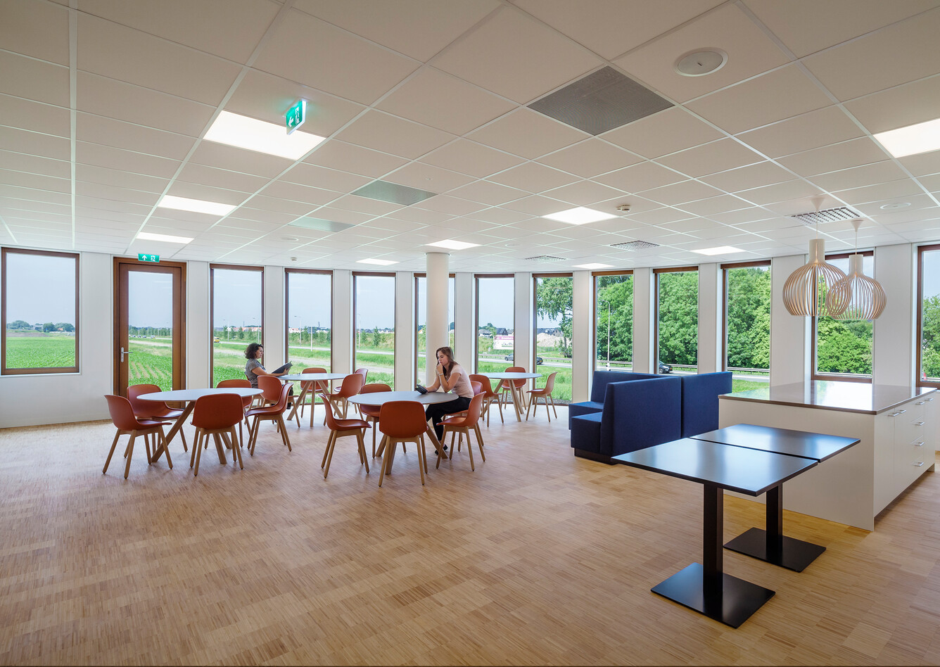 Royal Ahrend healthcare project interior view of Oogcentrum Noordholland in Heerhugowaard SB200620