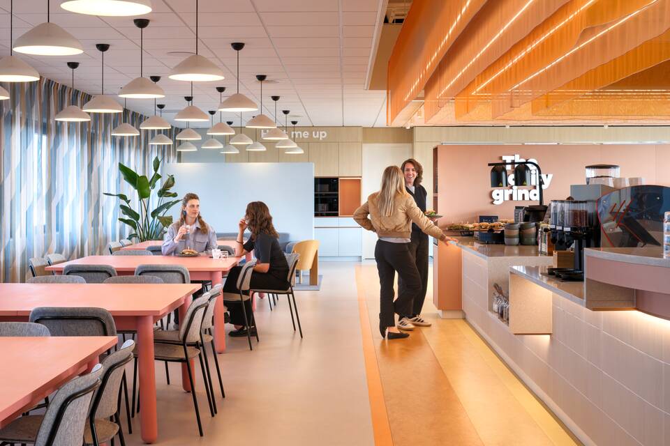 Royal Ahrend office project interior view of Just Eat Takeaway in Enschede SP04