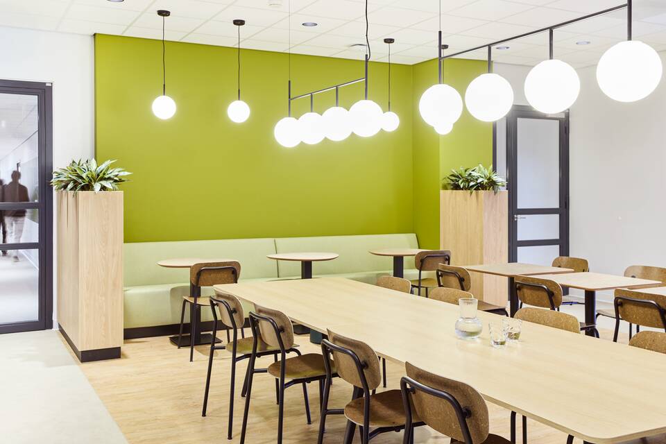 Gispen healthcare project interior view of Radboudumc M850 in Nijmegen DZK0097