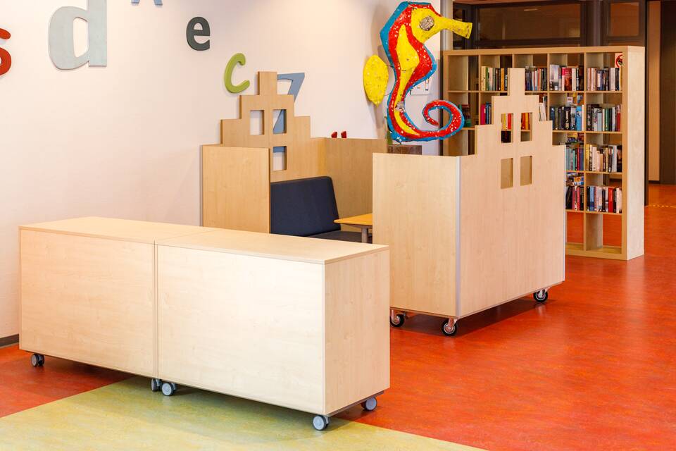 Gispen education project interior view of primary school Panta Rhei in Deventer KF2474