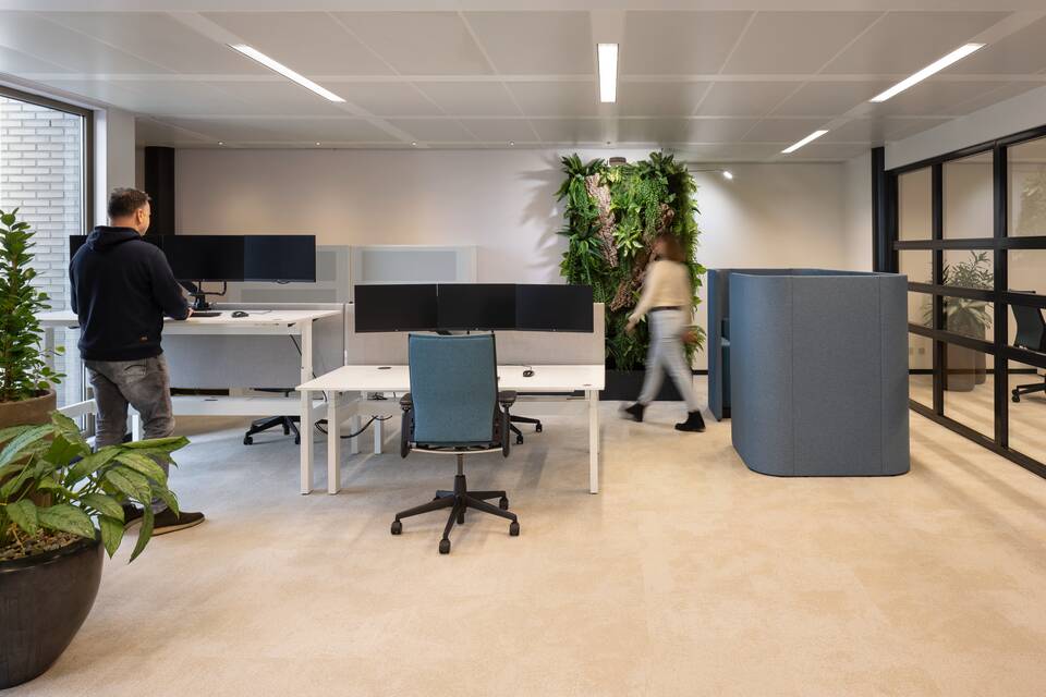 Royal Ahrend office project interior view of Venéco DB+ in Wateringen SP05