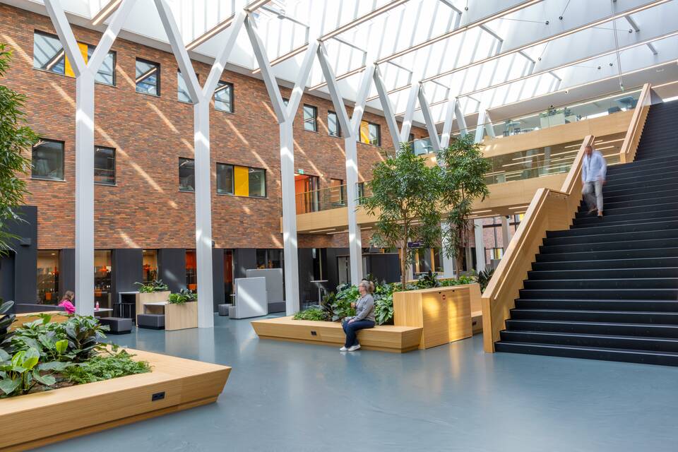 Gispen education project interior view of Hogeschool in Leiden 15A9643