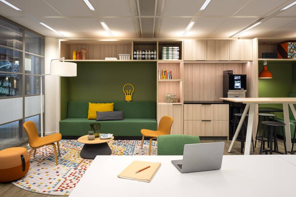 Ahrend healthcare project interior view of Zuyderland Medisch Centrum in Geleen SP07