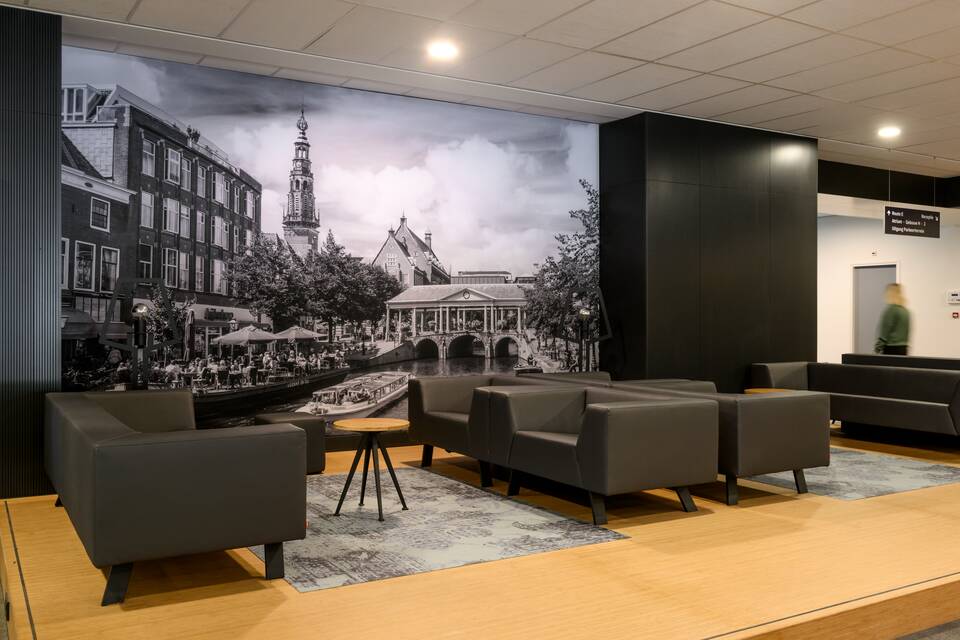 Gispen education project interrior view of University of Applied Sciences Leiden in Leiden MB10