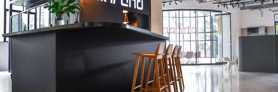 Royal Ahrend interior view of Showroom in Shanghai