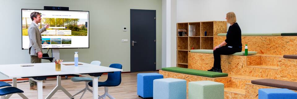 Gispen office project interior view of The Dutch Delta Water Board in Ridderkerk 15A9144