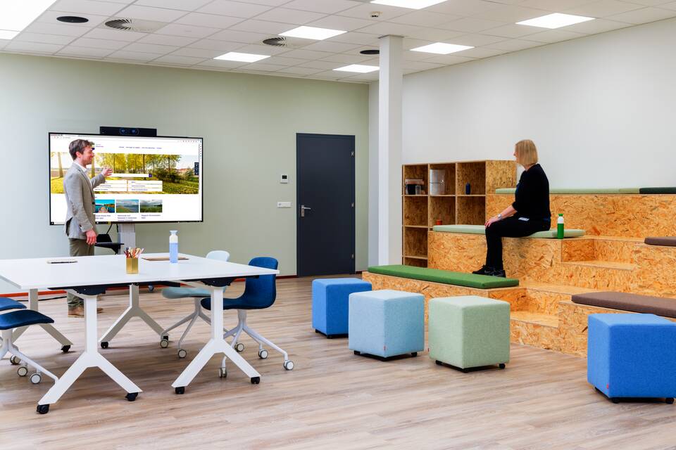 Gispen office project interior view of The Dutch Delta Water Board in Ridderkerk 15A9144