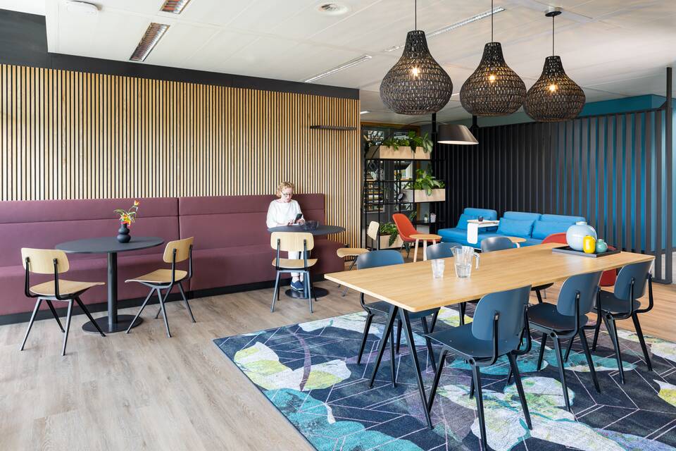 Ahrend office project interior view of NXP in Eindhoven SP18