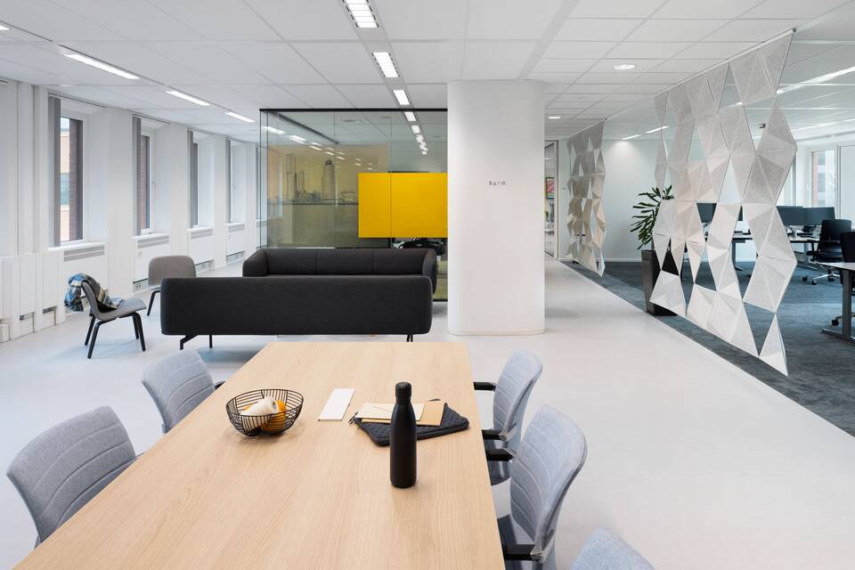 Ahrend government project interior view of government offices in Rotterdam SP05A