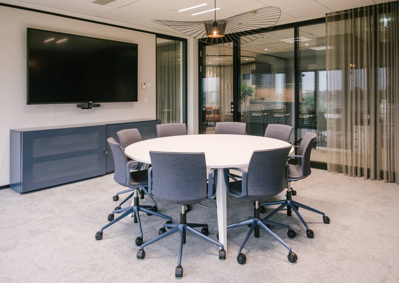 Royal Ahrend office project interior view of Miele in Vianen FP217