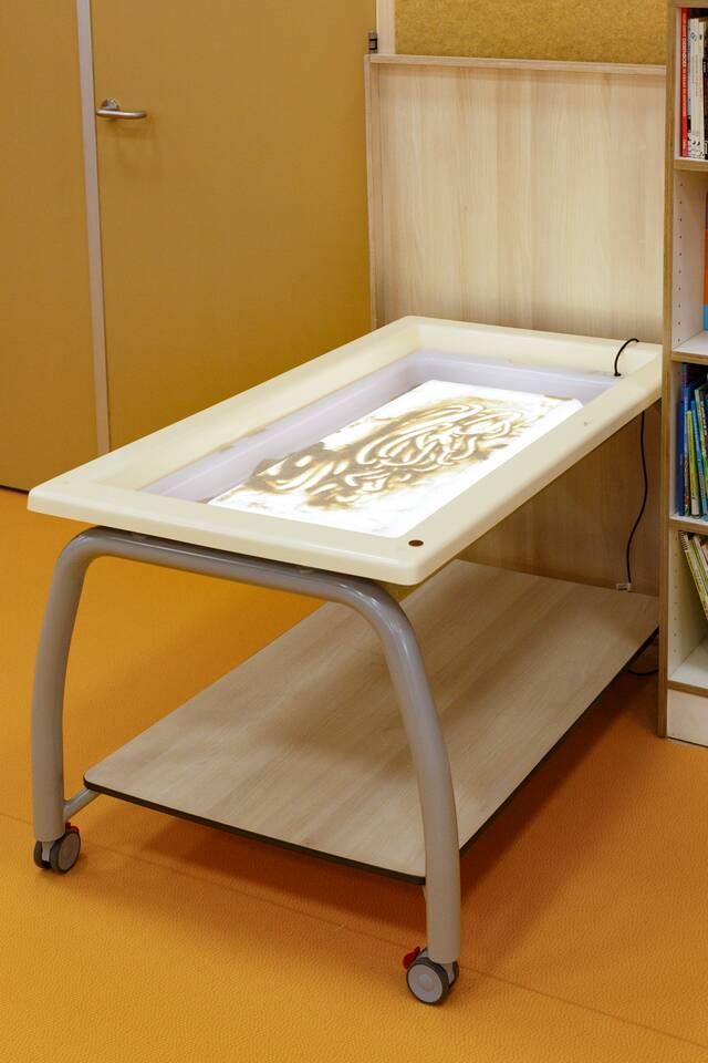 Presikhaaf Schoolmeubelen onderwijs project binnenaanzicht van IKC Spreng Ugchelen in Ugchelen KF7024