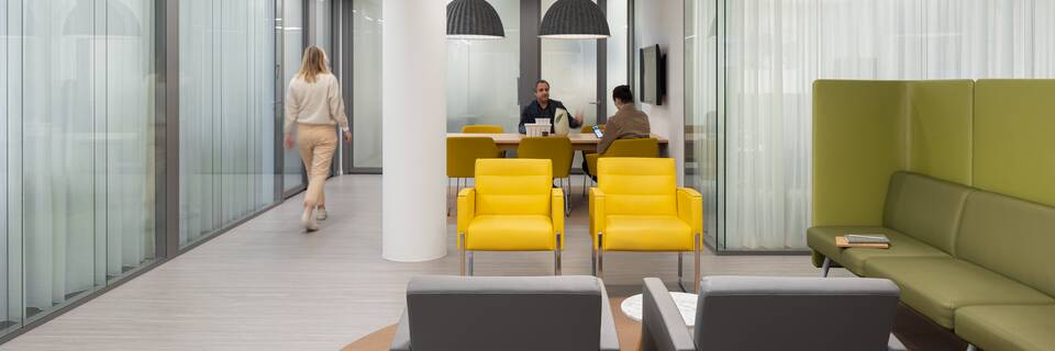 Ahrend healthcare project interior view of Zuyderland Medisch Centrum in Geleen SP13