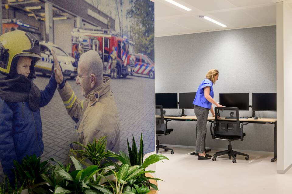 Gispen goverment project interior view of municipality of Land van Cuijk in Boxmeer MB16