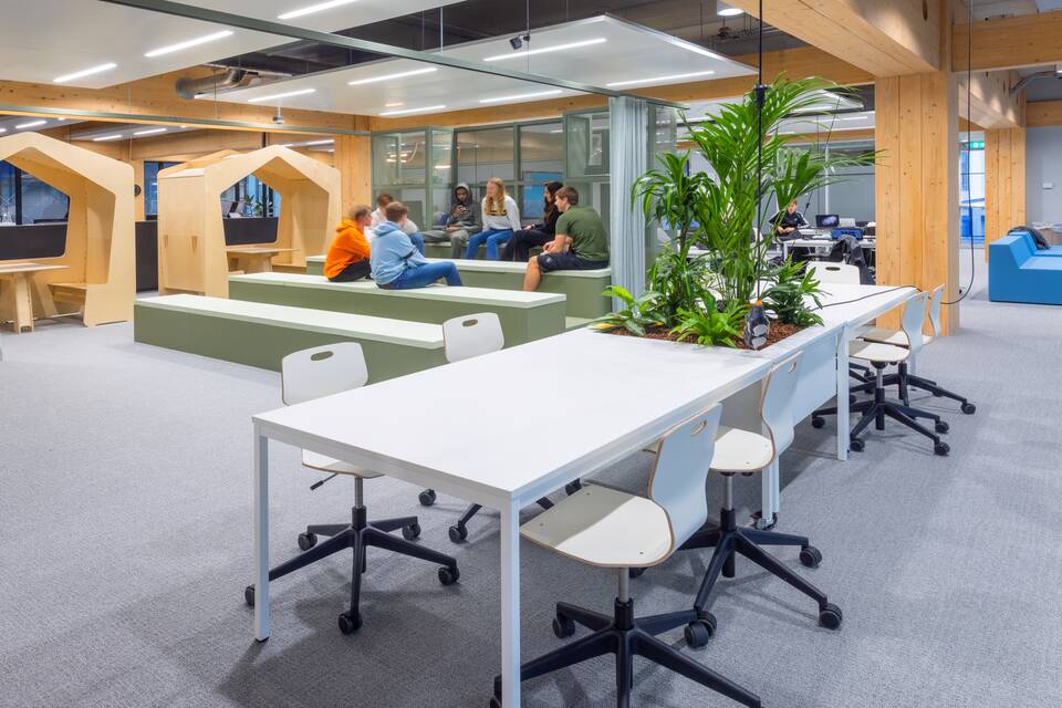 Gispen education project interior view of Koning Willem I College in s Hertogenbosch 15A3229B