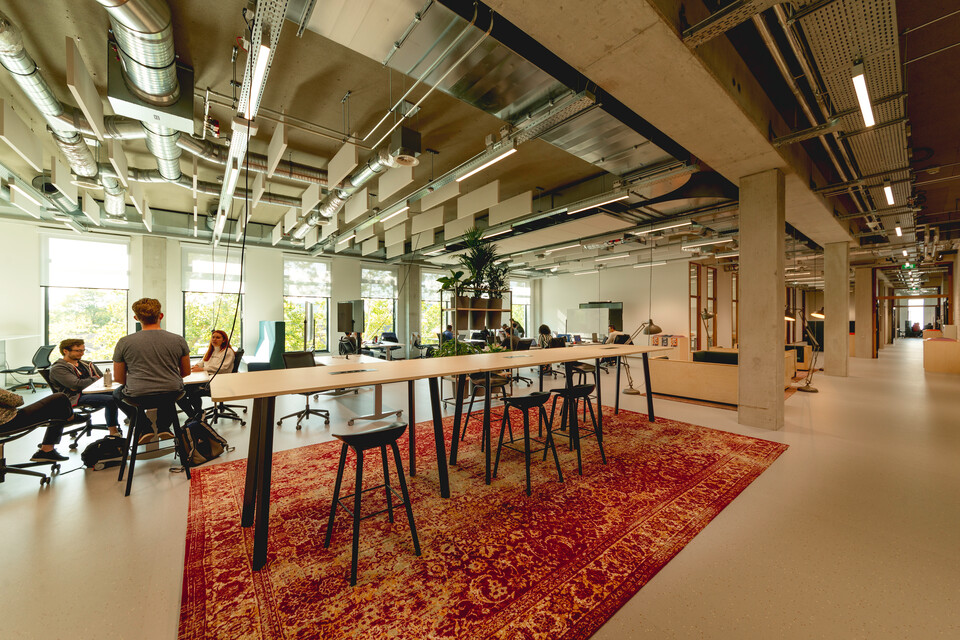 Gispen education project interior view of Fontys HICT in Eindhoven CTH13