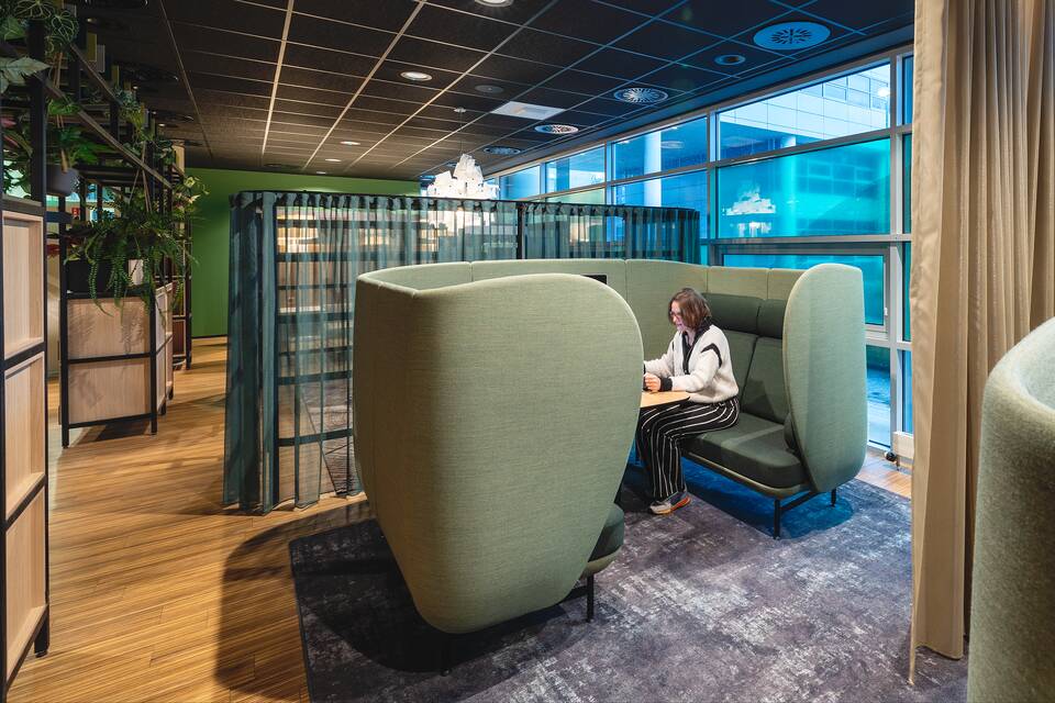 Gispen government project interior view of FMHaaglanden Beatrixpark in The Hague CTH14