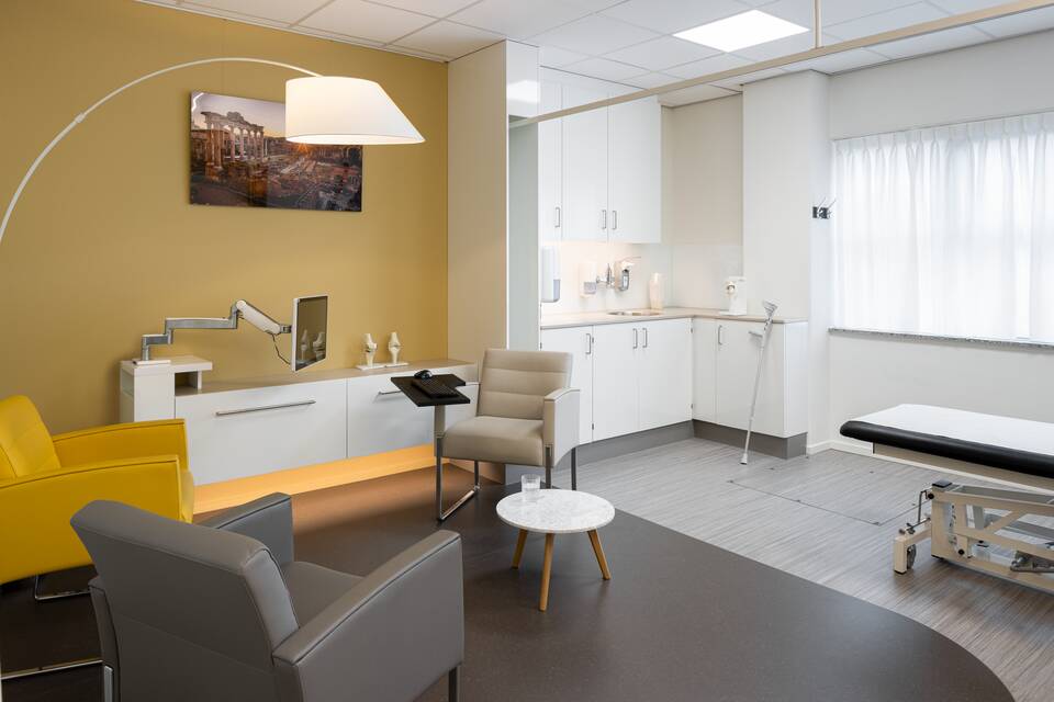 Ahrend healthcare project interior view of Zuyderland Medisch Centrum in Geleen SP12