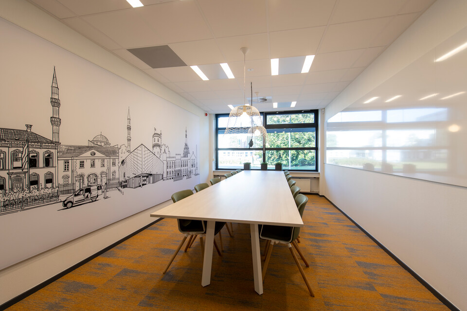 Gispen education project interior view of Avans Fontys Legal College in Tilburg BDF4550