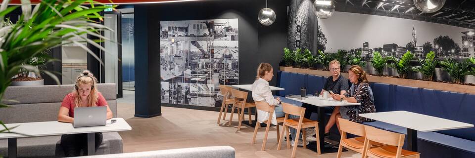 Royal Ahrend office project interior view of Arcadis in Arnhem JH20