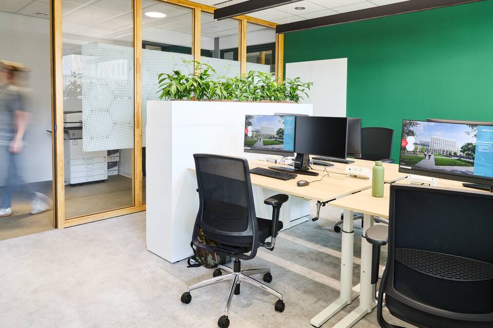 Gispen healthcare project interior view of Radboudumc M850 in Nijmegen DZK1684