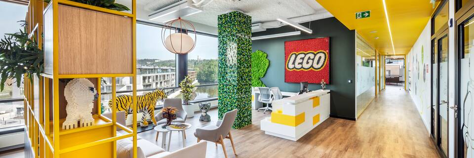 Royal Ahrend office project interior view of Lego in Prague AJ7832
