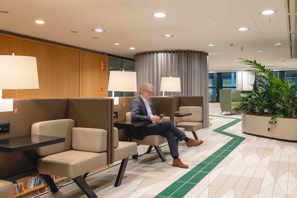 Gispen government project interior view of FMHaaglanden Resident in The Hague CTH11