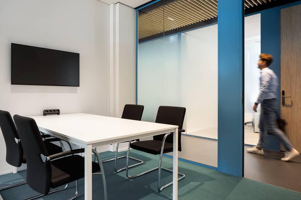 Royal Ahrend education project interior view of TU Delft EWI in Delft SP05