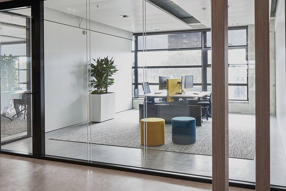 Ahrend office project interior view of BDO in Tilburg SW079