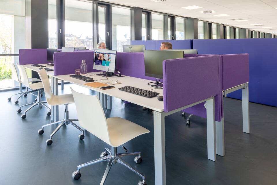 Gispen education project interior view of Hogeschool in Leiden 15A9691