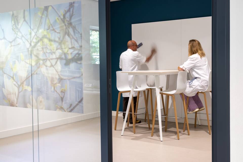 Gispen healthcare project interior view of Radboud UMC in Nijmegen 15A7558