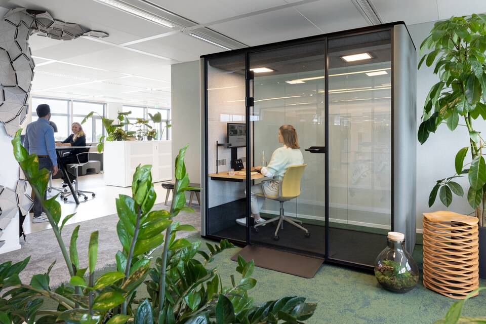 Royal Ahrend interior view of Inspiration Centre AIC in Amsterdam 011A