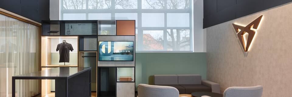 Royal Ahrend interior view of Inspiration Centre in Prague 13