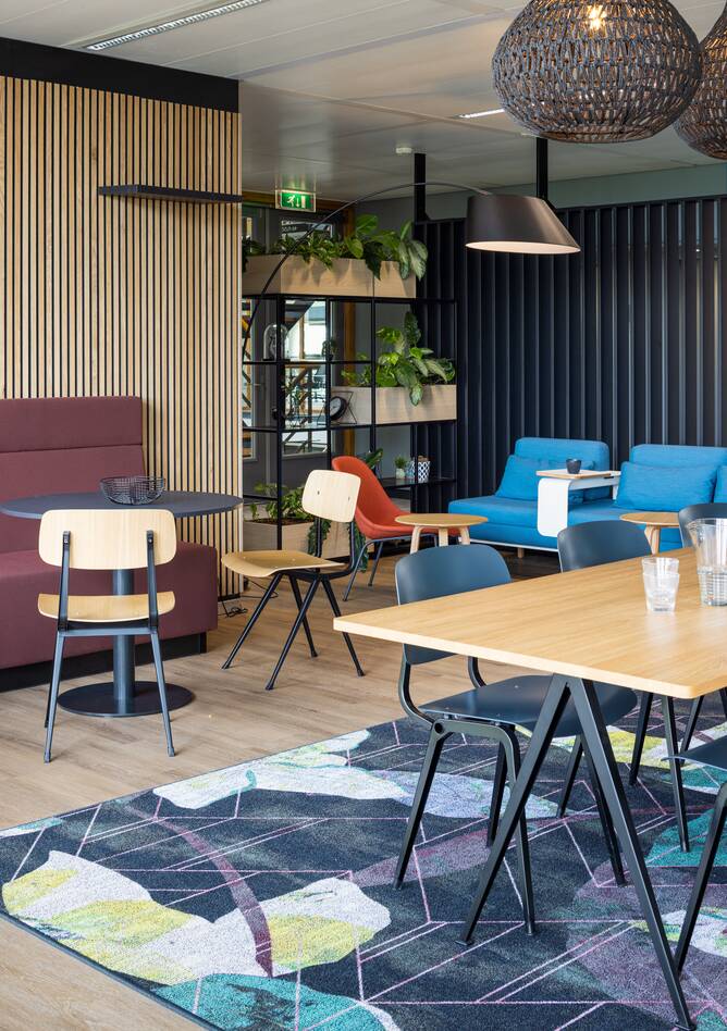 Ahrend office project interior view of NXP in Eindhoven SP20