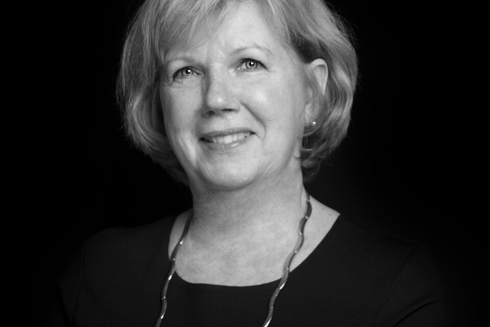 black and white portrait of Petra Bart 