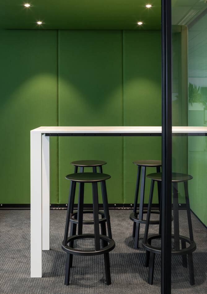 Ahrend government project interior view of Police department in nieuwegein SP12