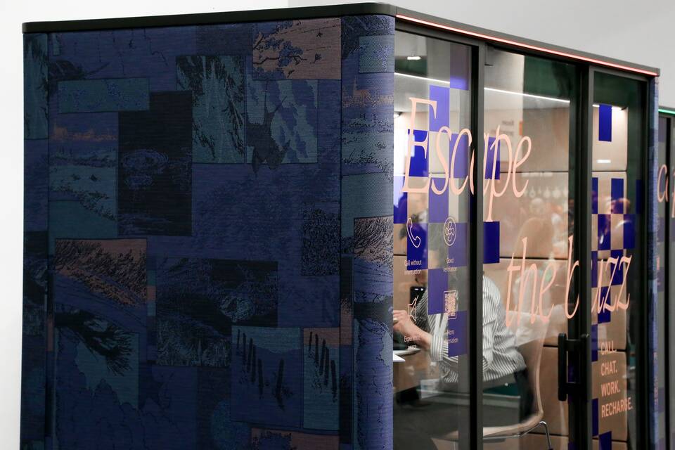 Royal Ahrend event interior view of Provada Estate fair in Amsterdam BB2