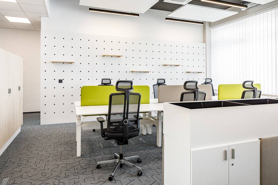 Royal Ahrend office project interior view of Festool in Česká Lípa AP005