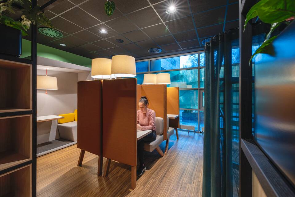 Gispen government project interior view of FMHaaglanden Beatrixpark in The Hague CTH12