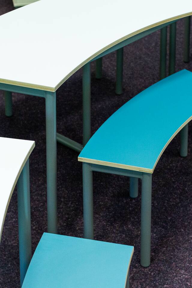 Gispen education project interior view of primary school De Horizon in Doesburg KF4960