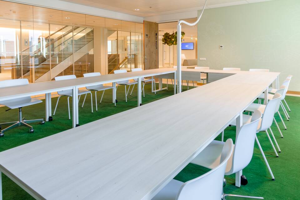 Gispen healthcare project interior view of Radboud UMC in Nijmegen 15A7386